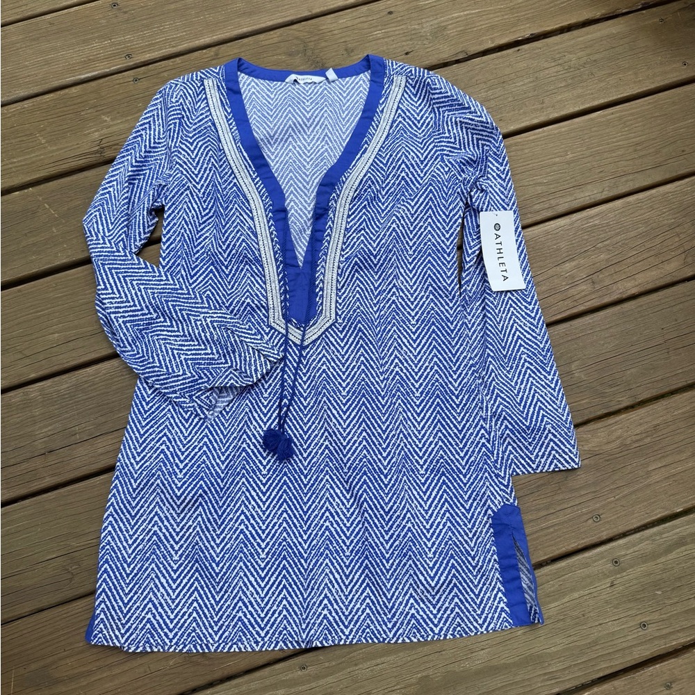 Athleta Herringbone Kimssa Tunic